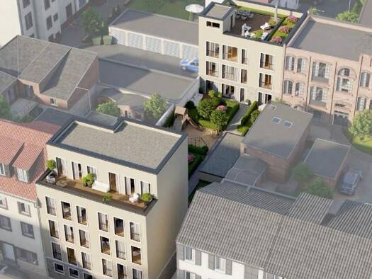 Wohnung zur Miete 1.340 € 2 Zimmer 62 m² 4. Geschoss Goldsteinstraße 57 Niederrad Süd 60528