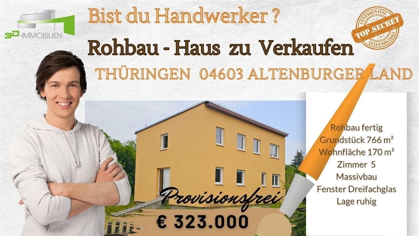 Einfamilienhaus zum Kauf provisionsfrei 323.000 € 5 Zimmer 169 m²<br/>Wohnfläche 766 m²<br/>Grundstück 01.12.2024<br/>Verfügbarkeit Weidenweg 7 Mockern Nobitz 04603