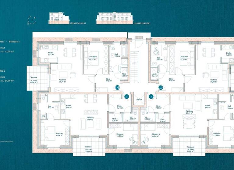 Wohnung zum Kauf - Erstbezug provisionsfrei 420.000 € 3 Zimmer 84,2 m² EG Schifferstraße 6 Neu Wulmstorf 21629