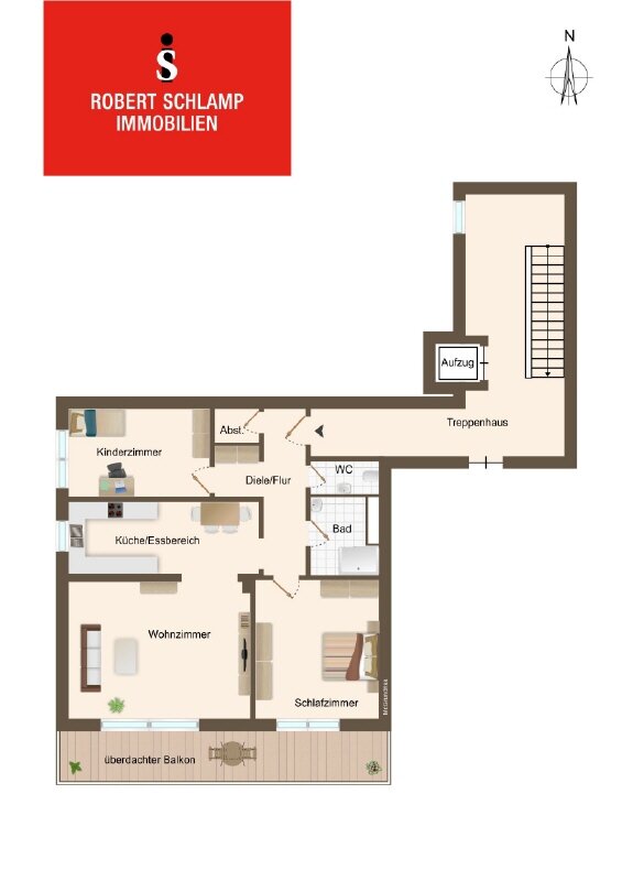 Wohnung zum Kauf 449.000 € 3 Zimmer 89 m²<br/>Wohnfläche 1.<br/>Geschoss Bad Aibling 83043