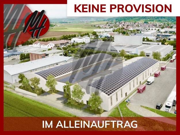 Halle/Industriefläche zur Miete - Erstbezug provisionsfrei 6,50 € 6.400 m² Lagerfläche Großauheim Hanau 63457