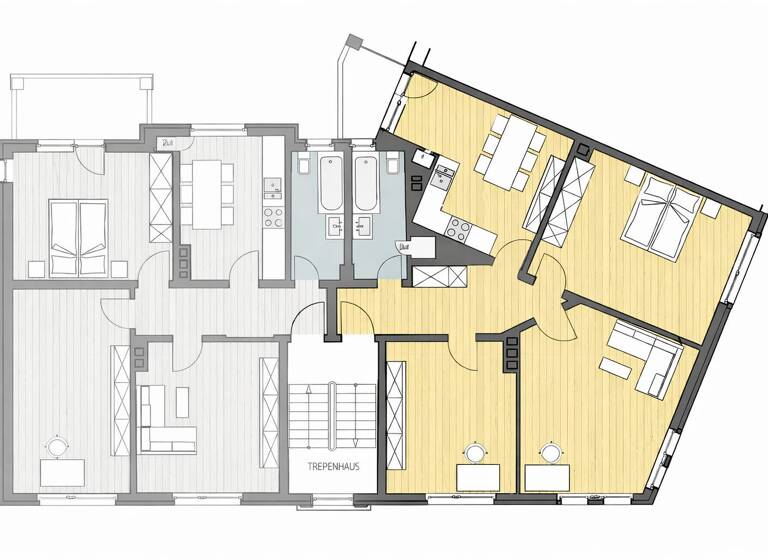 Wohnung zum Kauf 429.000 € 3 Zimmer 83 m² 1. Geschoss Centrum Münster / Innenstadtring 48147