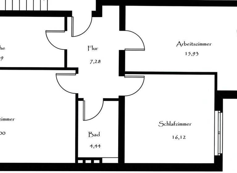 Studio zum Kauf 260.000 € 3 Zimmer 78 m² 3. Geschoss Hainholz Hannover 30165