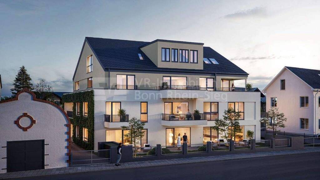 Wohnung zum Kauf - Erstbezug provisionsfrei 310.000 € 2 Zimmer 58,6 m² 1. Geschoss Spich Troisdorf 53842