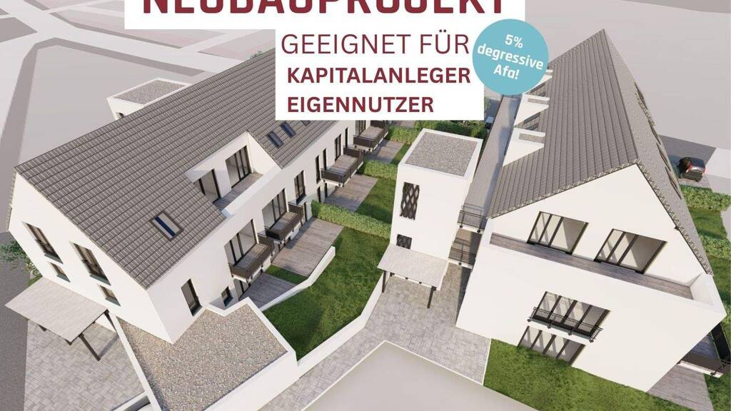 Wohnung zum Kauf - Erstbezug provisionsfrei 333.500 € 2 Zimmer 67,4 m² Saal Saal an der Donau 93342