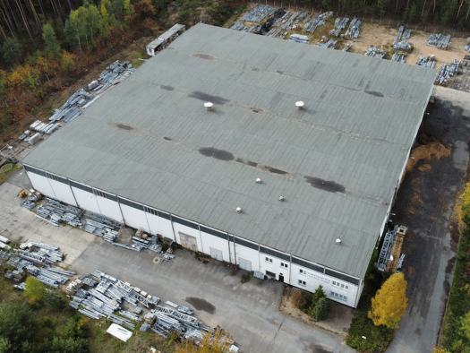 Lagerhalle zur Miete provisionsfrei 5.400 m² Lagerfläche teilbar ab 1.000 m² Ortrand 01990
