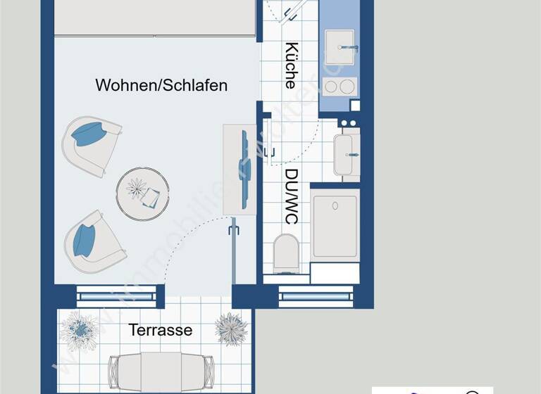 Studio zum Kauf 169.000 € 1 Zimmer 23 m² EG frei ab sofort Berliner Ring 27-29 Wyk auf Föhr 25938
