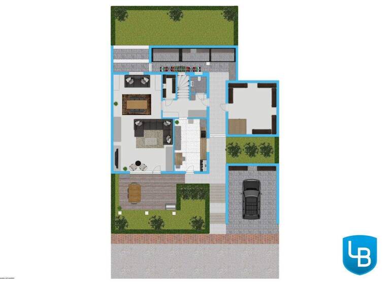 Doppelhaushälfte zum Kauf 349.000 € 4 Zimmer 104 m² 375 m² Grundstück Stocksee 24326