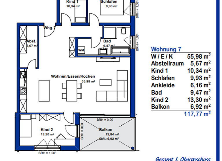 Wohnung zum Kauf - Erstbezug 530.000 € 4 Zimmer 117,8 m² frei ab sofort Grausenbuck Absberg 91720