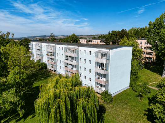 Wohnung zur Miete 450 € 4 Zimmer 73 m² 3. Geschoss Oberröblinger Straße 10 Sangerhausen Sangerhausen 06526