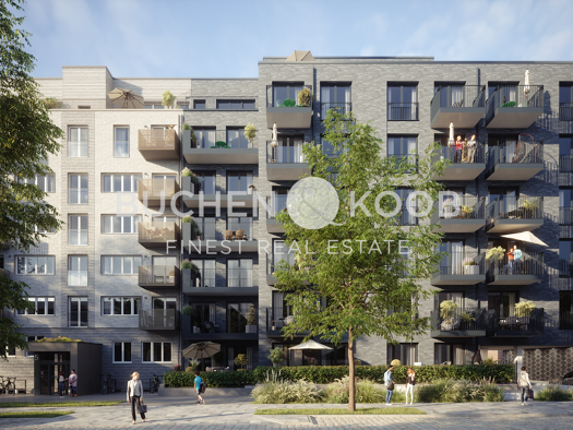 Wohnung zum Kauf - Neubau 645.000 € 2 Zimmer 58,3 m² EG Winterhude Hamburg 22301