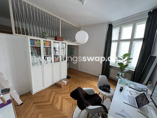 Wohnung zur Miete Tauschwohnung 1.300 € 3 Zimmer 95 m² 4. Geschoss Prenzlauer Berg Pankow 10405