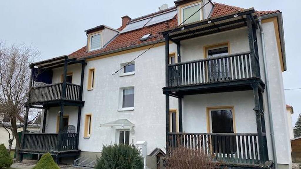 Wohnung zur Miete 300 € 2 Zimmer 49 m² Glück-Auf-Str. 7 Thräna Borna 04552
