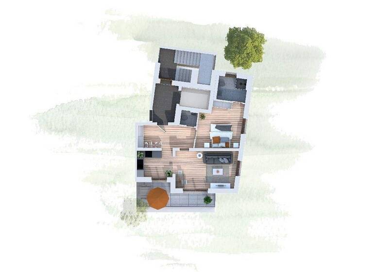 Wohnung zum Kauf - Erstbezug provisionsfrei 398.000 € 2 Zimmer 57 m² 6. Geschoss Südvorstadt-Ost Dresden / Südvorstadt-West 01069