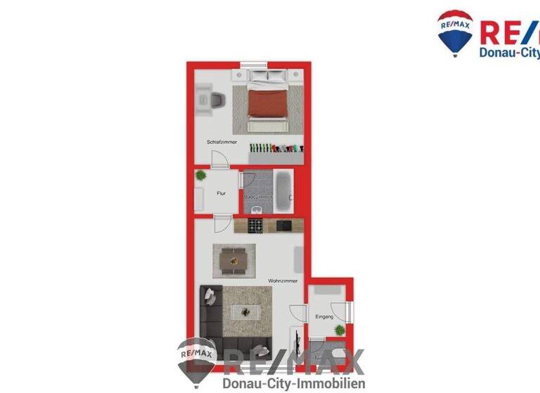 Wohnung zum Kauf 219.000 € 2 Zimmer 52,3 m² 5. Geschoss Wien 1100