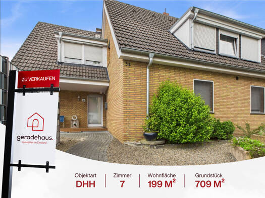 Mehrfamilienhaus zum Kauf 353.000 € 7 Zimmer 199 m² 709 m² Grundstück Lingen 49808