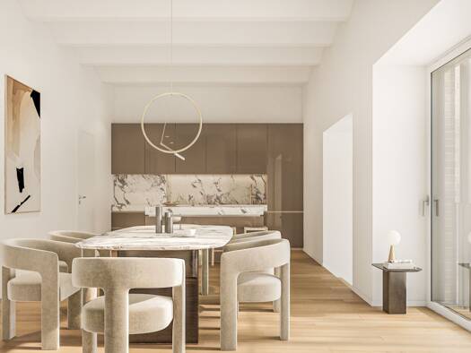 Wohnung zum Kauf - Erstbezug 942.600 € 3 Zimmer 92,9 m² 4. Geschoss Siebenbrunnengasse 9 Margareten 1050