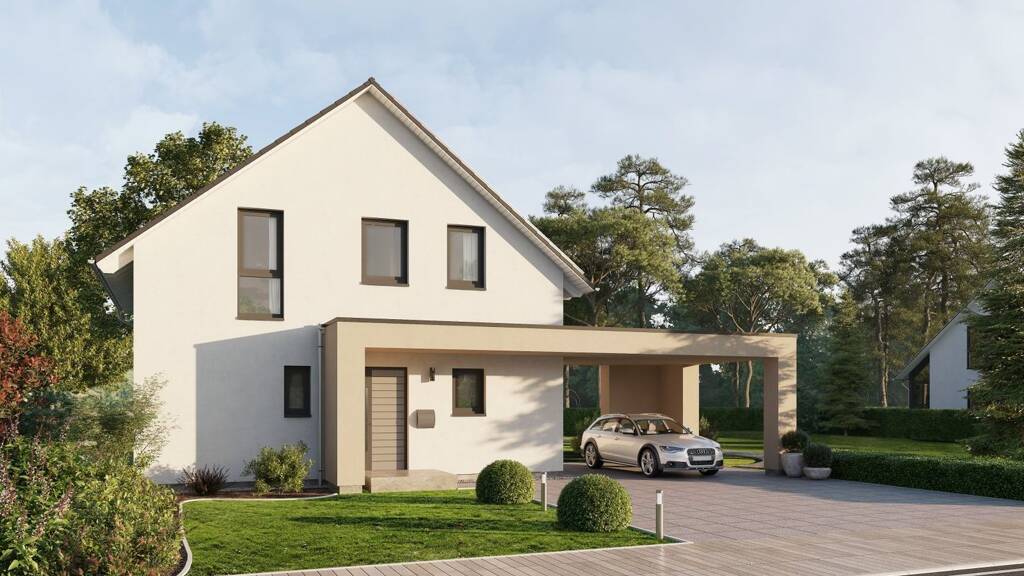 Einfamilienhaus zum Kauf provisionsfrei 394.400 € 4 Zimmer 136,1 m² 672 m² Grundstück Sentenhart Wald 88639