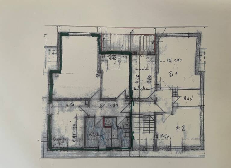 Wohnung zur Miete 700 € 3 Zimmer 66 m²<br/>Wohnfläche Dachgeschoss, 2.<br/>Geschoss 01.07.2025<br/>Verfügbarkeit Wehlheiden Kassel 34121