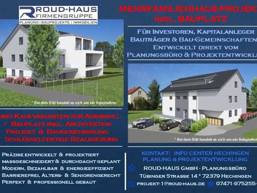 Mehrfamilienhaus zum Kauf 1 Zimmer Vöhringen Vöhringen 72189