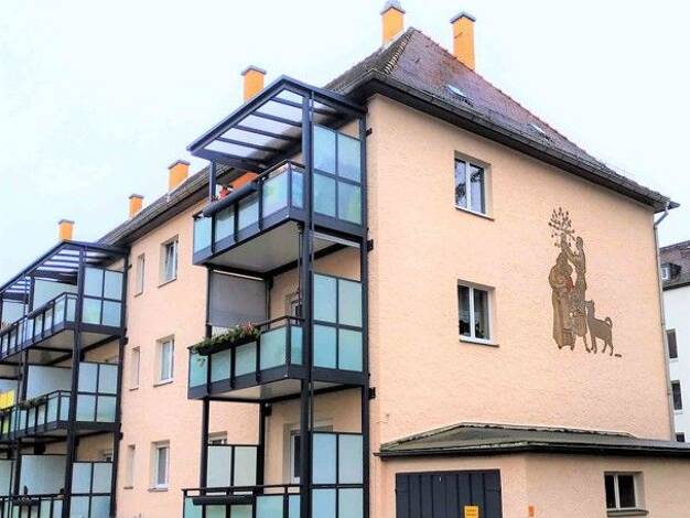 Wohnung zur Miete 547 € 2 Zimmer 57,4 m² 2. Geschoss frei ab 27.10.2026 Krantzstraße 38 Mickten Dresden 01139