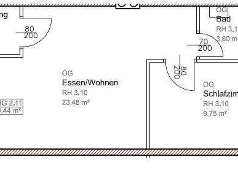 Wohnung zum Kauf 129.700 € 2 Zimmer 39,4 m² 1. Geschoss Wetzelsdorf Graz,15.Bez.:Wetzelsdorf 8053