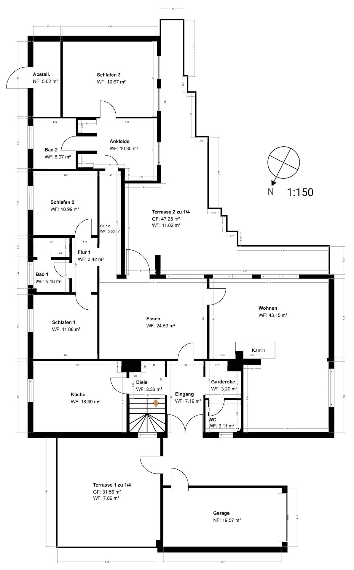 Einfamilienhaus zum Kauf 1.398.000 € 5,5 Zimmer 196,9 m²<br/>Wohnfläche 875 m²<br/>Grundstück Fürstenfeldbruck Fürstenfeldbruck 82256
