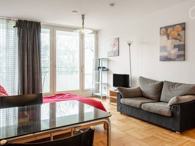 Studio zur Miete Wohnen auf Zeit 1.700 € 1 Zimmer 35 m² frei ab 01.01.2027 Schwabing-West München 80804