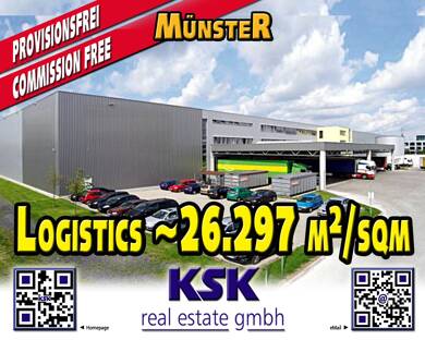Logistikzentrum zur Miete provisionsfrei 26.297 m² Lagerfläche teilbar von 7.423 m² bis 26.297 m² Gremmendorf - West Münster 48155