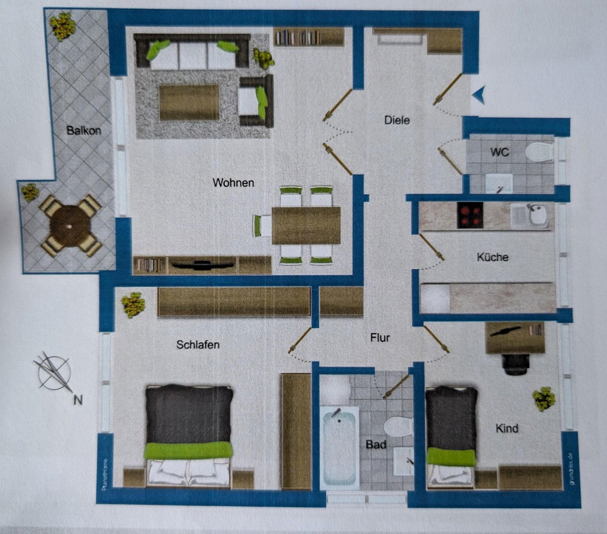 Wohnung zum Kauf provisionsfrei 234.000 € 3 Zimmer 83 m²<br/>Wohnfläche 2.<br/>Geschoss 01.04.2025<br/>Verfügbarkeit Altstadt II - Nordost Mülheim an der Ruhr 45473