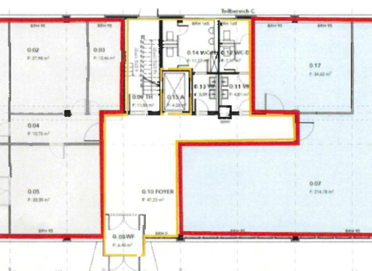 Bürofläche zur Miete 11 € 300,3 m²<br/>Bürofläche ab 300,3 m²<br/>Teilbarkeit Neue Mitte Oberhausen 46047