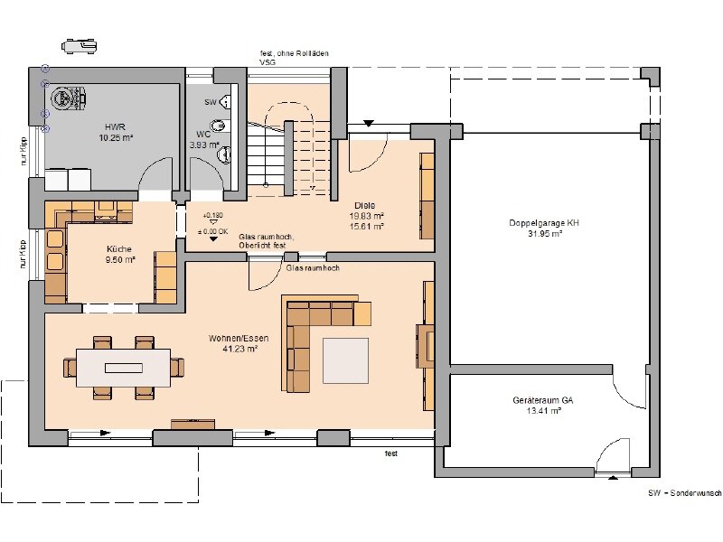 Einfamilienhaus zum Kauf 1.279.900 € 4 Zimmer 161 m²<br/>Wohnfläche 530 m²<br/>Grundstück Bischleben-Stedten Erfurt 99094