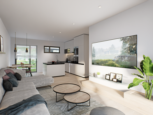 Wohnung zum Kauf provisionsfrei 384.500 € 2 Zimmer 63 m² EG Germanenstr. 20 Foret Langweid am Lech 86462