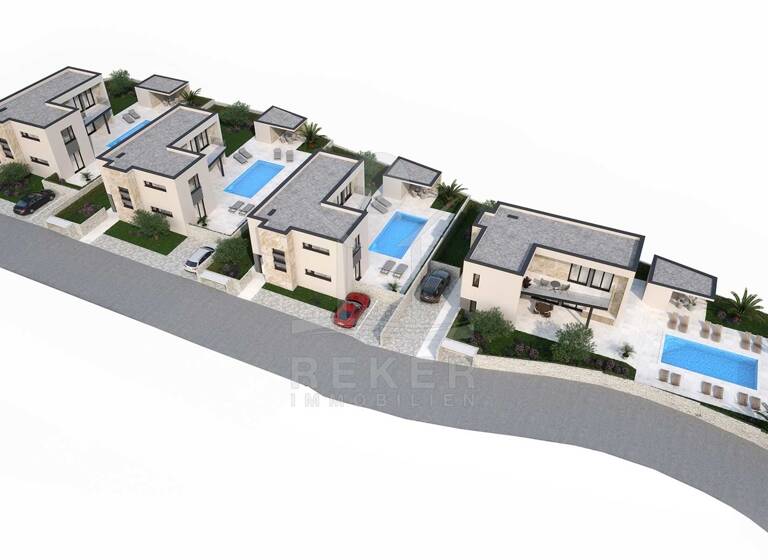 Villa zum Kauf - Erstbezug 790.000 € 5 Zimmer 202 m² 541 m² Grundstück Peroj 52100