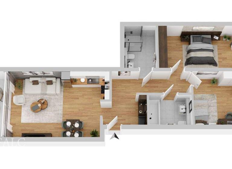 Wohnung zum Kauf - Erstbezug provisionsfrei 465.000 € 3 Zimmer 84,5 m² 1. Geschoss Wiescheid Langenfeld (Rheinland) 40764
