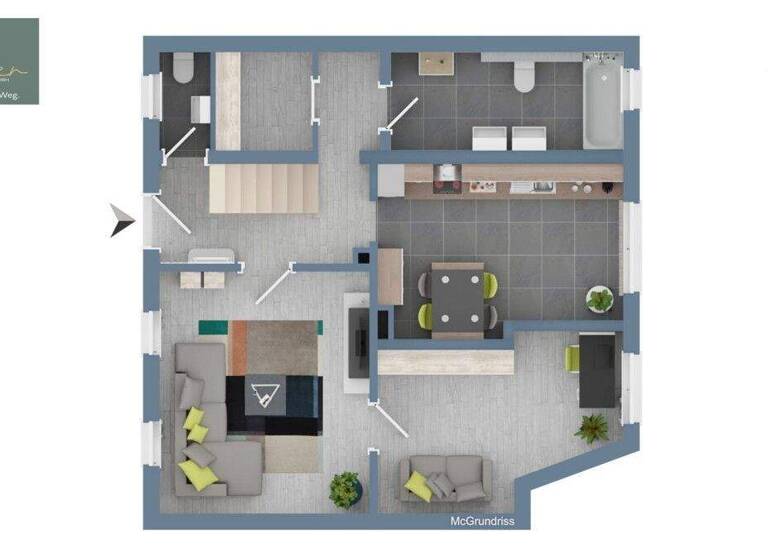 Doppelhaushälfte zum Kauf 149.000 € 5 Zimmer 115 m² 244 m² Grundstück Hammergmünd Grafenwöhr / Hammergmünd 92655