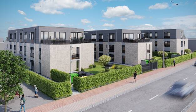 Wohnung zum Kauf - Neubau provisionsfrei 433.160 € 2 Zimmer 62 m² 1. Geschoss Königstraße 24 Marne 25709