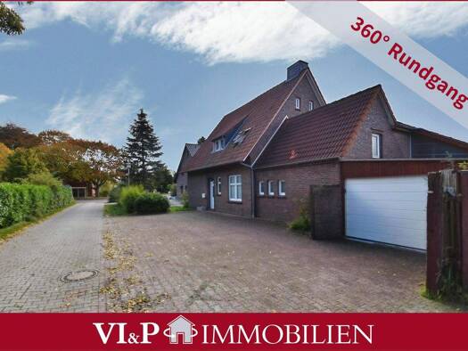 Einfamilienhaus zum Kauf 399.000 € 8 Zimmer 200 m² 953 m² Grundstück Bargebur Norden 26506