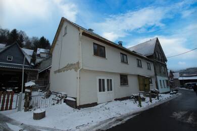 Einfamilienhaus zum Kauf provisionsfrei 75.000 € 6 Zimmer 160 m² 160 m² Grundstück Ortsstr. 63 Kleinschmalkalden Floh-Seligenthal 98593