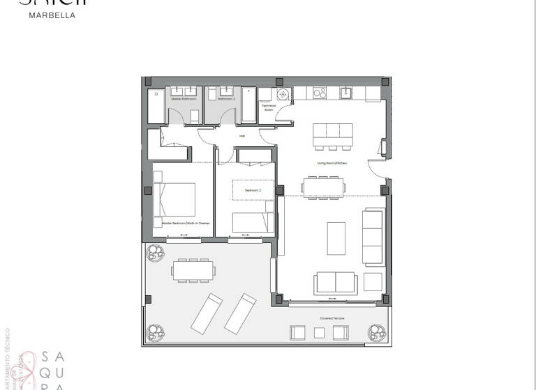 Wohnung zum Kauf - Erstbezug provisionsfrei 610.000 € 3 Zimmer 102,6 m² Marbella 29670