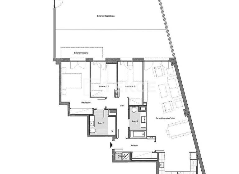 Studio zum Kauf 323.000 € 4 Zimmer 89 m² 1. Geschoss Barcelona 08202