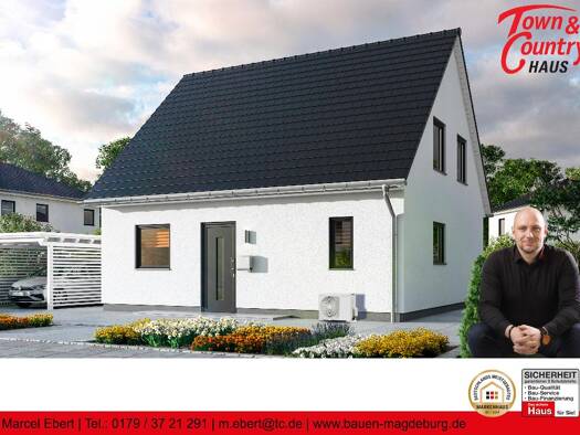 Einfamilienhaus zum Kauf - Erstbezug 224.750 € 3 Zimmer 112 m² 1.217 m² Grundstück Groß Santersleben 39343
