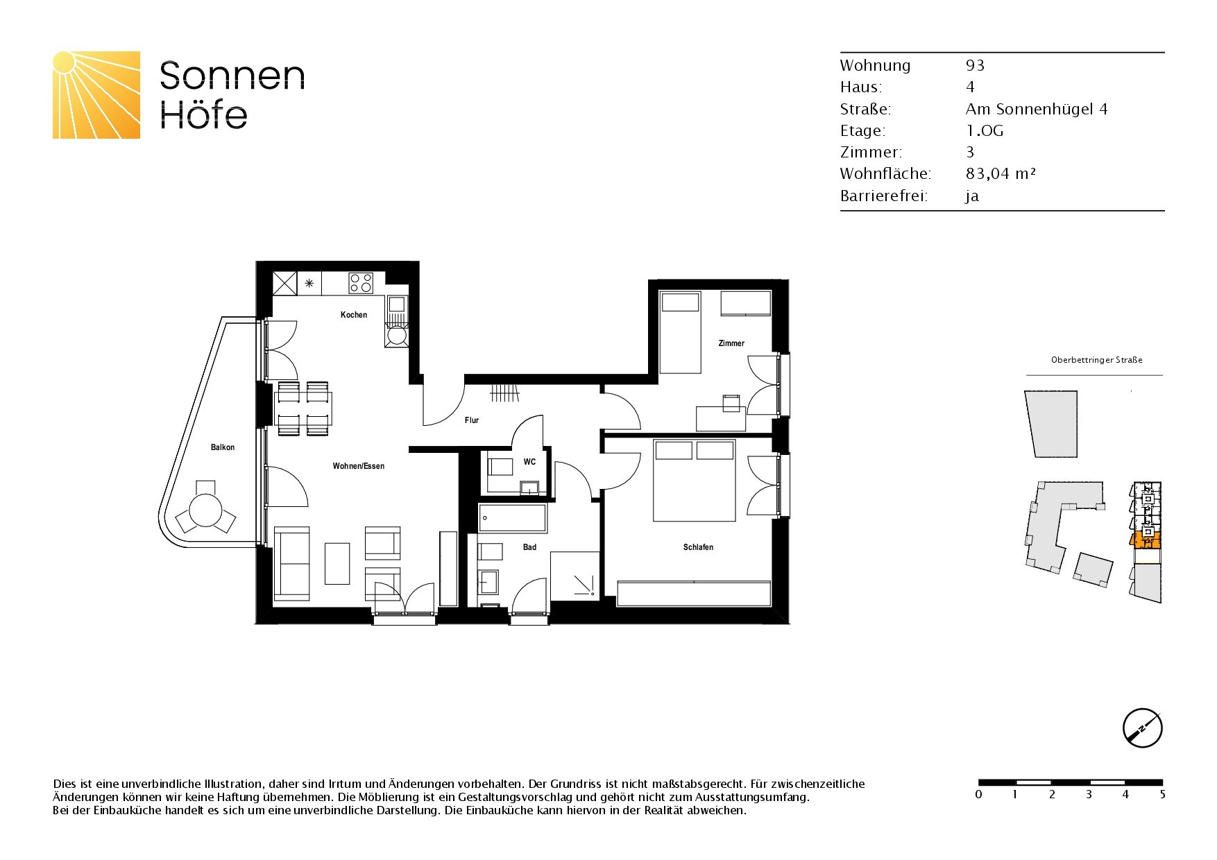 Wohnung zur Miete 955 € 3 Zimmer 83 m²<br/>Wohnfläche 1.<br/>Geschoss ab sofort<br/>Verfügbarkeit Am Sonnenhügel 4 Südstadt / Hardt Schwäbisch Gmünd 73525