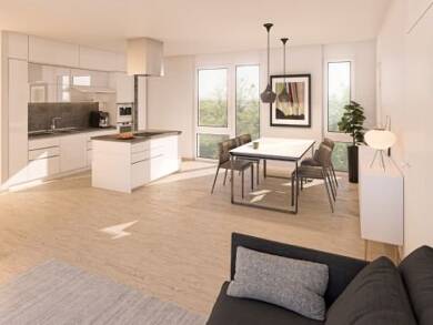 Wohnung zum Kauf - Neubau provisionsfrei 399.750 € 3,5 Zimmer 91,2 m² EG Crailsheim Crailsheim 74564