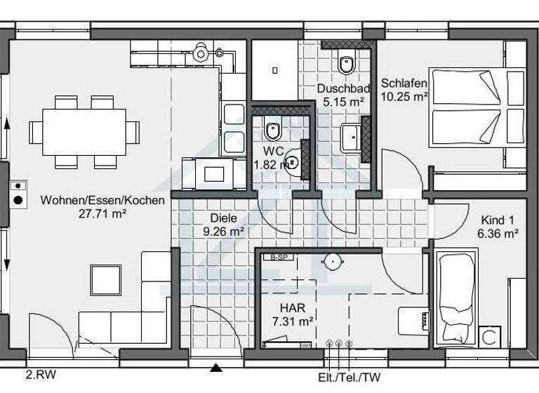 Bungalow zum Kauf 259.990 € 3 Zimmer 67 m² 323 m² Grundstück Eisenberg 07607