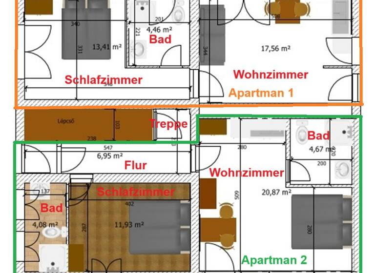 Mehrfamilienhaus zum Kauf provisionsfrei 230.000 € 9 Zimmer 173 m² 803 m² Grundstück frei ab sofort Zalakaros