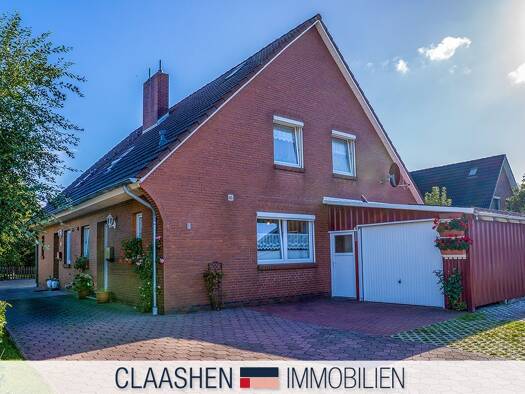 Doppelhaushälfte zum Kauf 219.000 € 4 Zimmer 115 m² 300 m² Grundstück Moordorf Südbrookmerland 26624