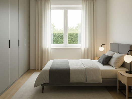 Wohnung zur Miete - Erstbezug 1.083 € 2 Zimmer 57,3 m² 1. Geschoss Albersloher Weg Angelmodde Münster 48167
