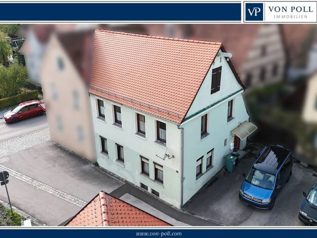 Einfamilienhaus zum Kauf 169.000 € 3 Zimmer 108 m² 65 m² Grundstück Herrieden Herrieden 91567