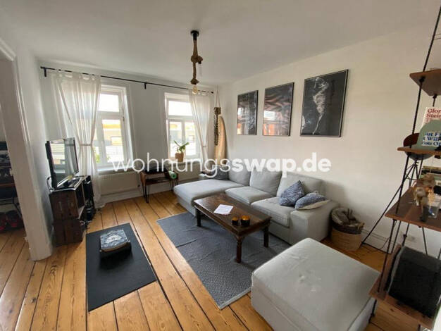 Studio zur Miete Tauschwohnung 1.080 € 4 Zimmer 85 m² 4. Geschoss St. Pauli Hamburg 20359